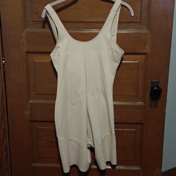 Miracle suit shave away corset thigh slimmer warm beige 3XL - Picture 4 of 5